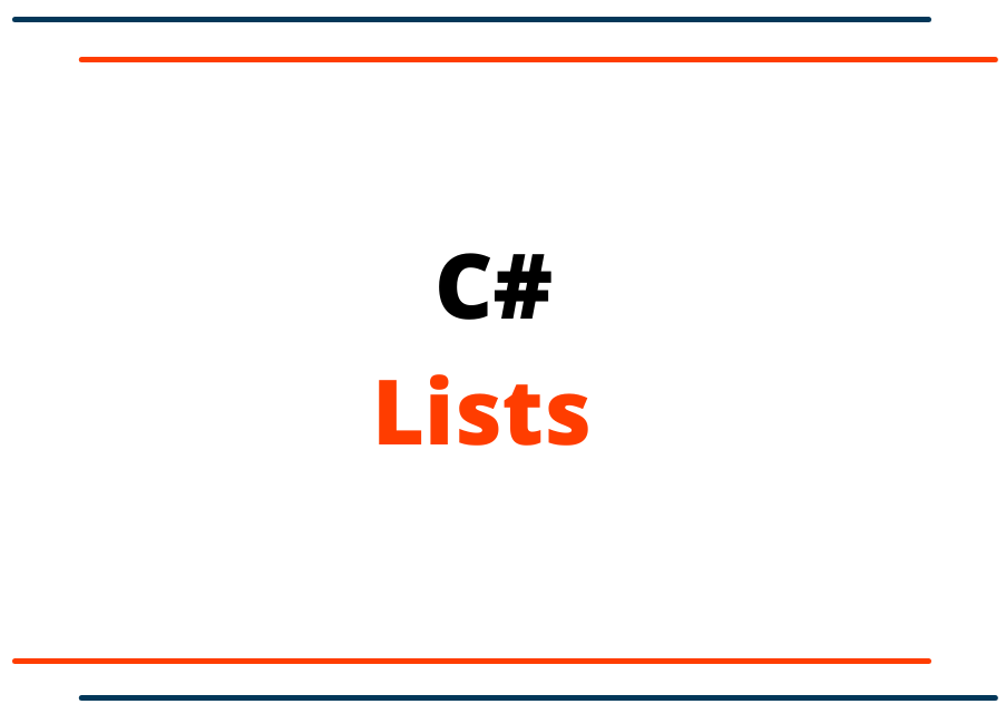 C# Lists